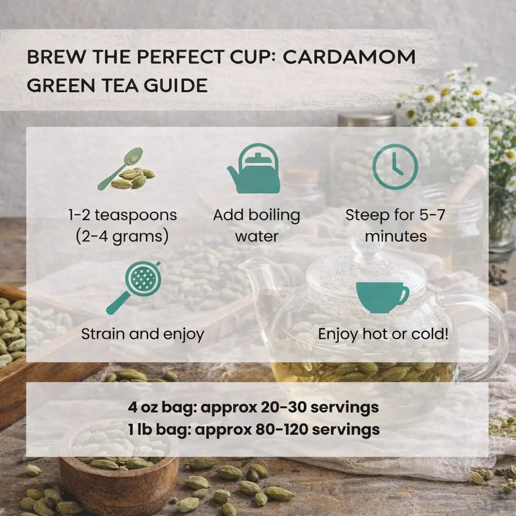 Cardamom brew the perfect cup