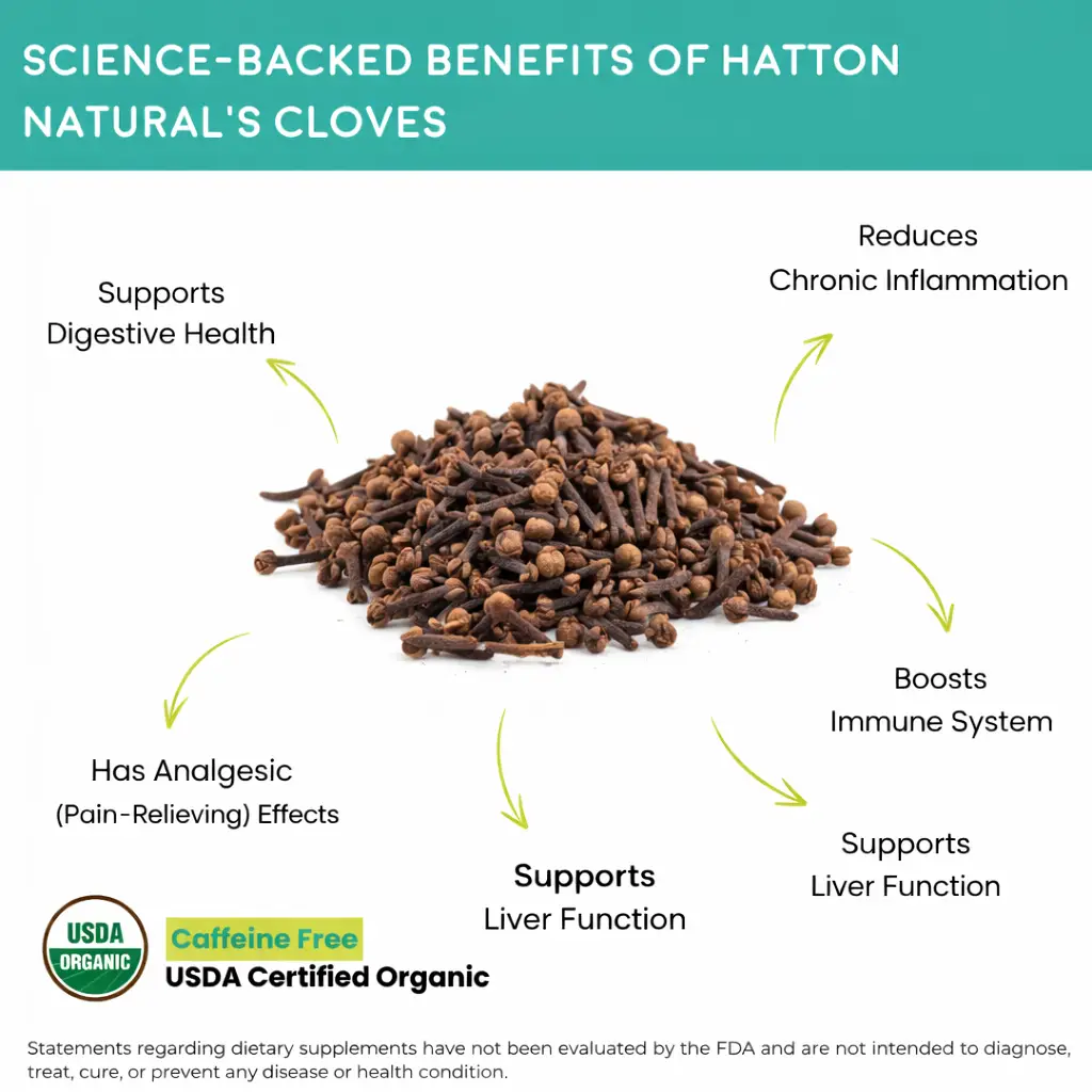 Organic Cloves Whole and powder benefits