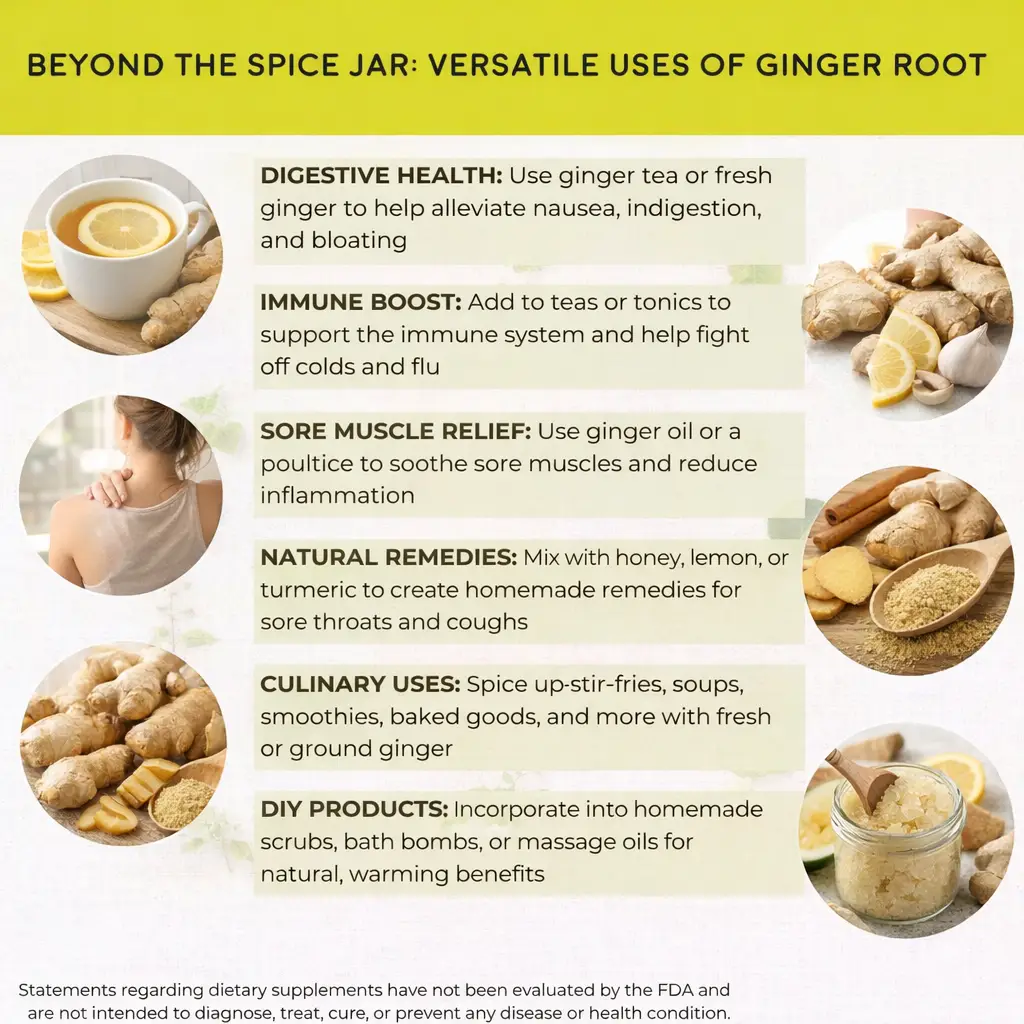 Organic Ginger Cut & Sifted benefits
