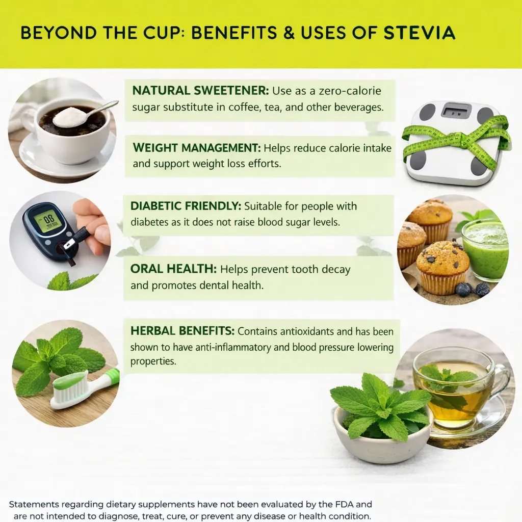 beyond the cup with stevia