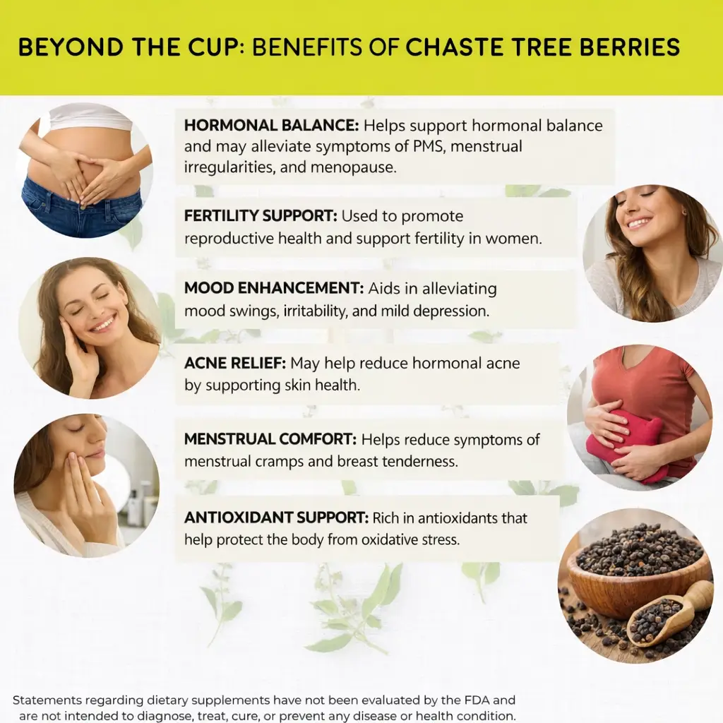 Organic Chaste Tree Berries Whole