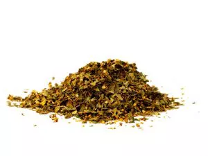 hawthorn leaf flower cut and sifted