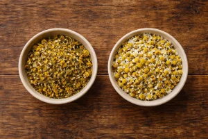 St John’s Wort and chamomile whole flowers for tea blend ratios