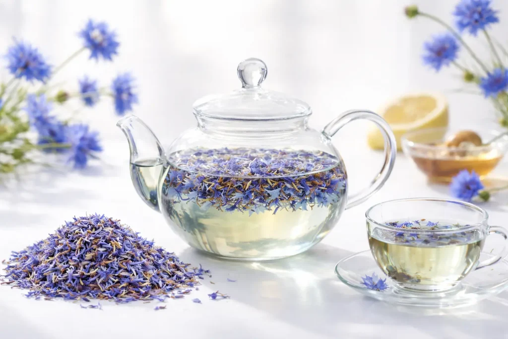 Blue Cornflower Tea Recipe and Brewing Guide