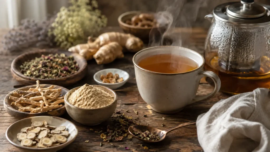 adaptogenic tea blend recipe