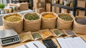 bulk herbs minimum order quantity