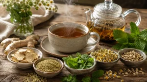 gut health tea blend