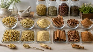 herbs cut sifted vs powder