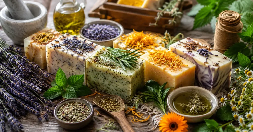 herbs for soap making