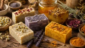 organic herbs for soap making