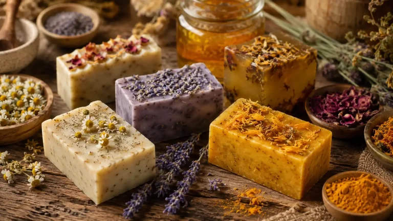 organic herbs for soap making
