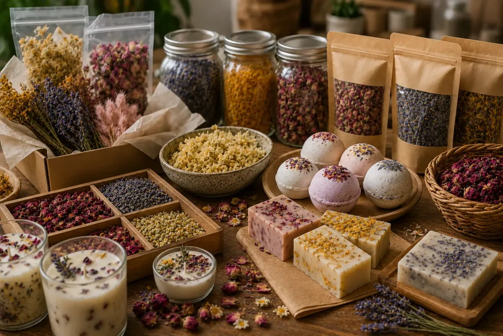 wholesale dried flowers for crafts