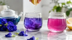 butterfly pea flower tea