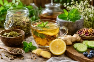homemade detox tea blend