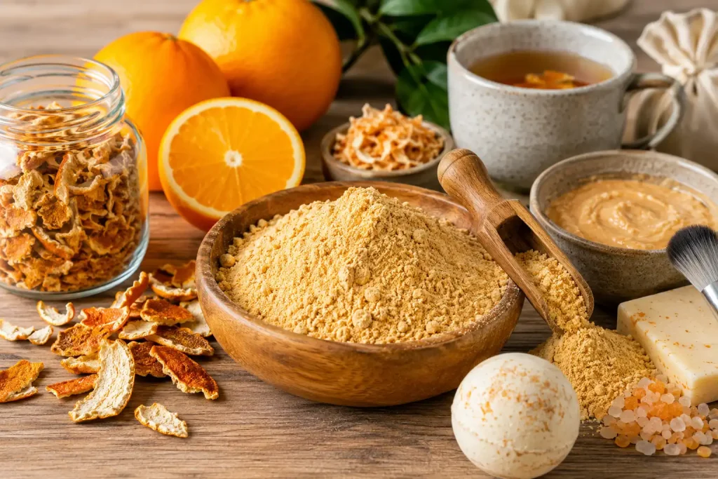 bulk orange peel powder