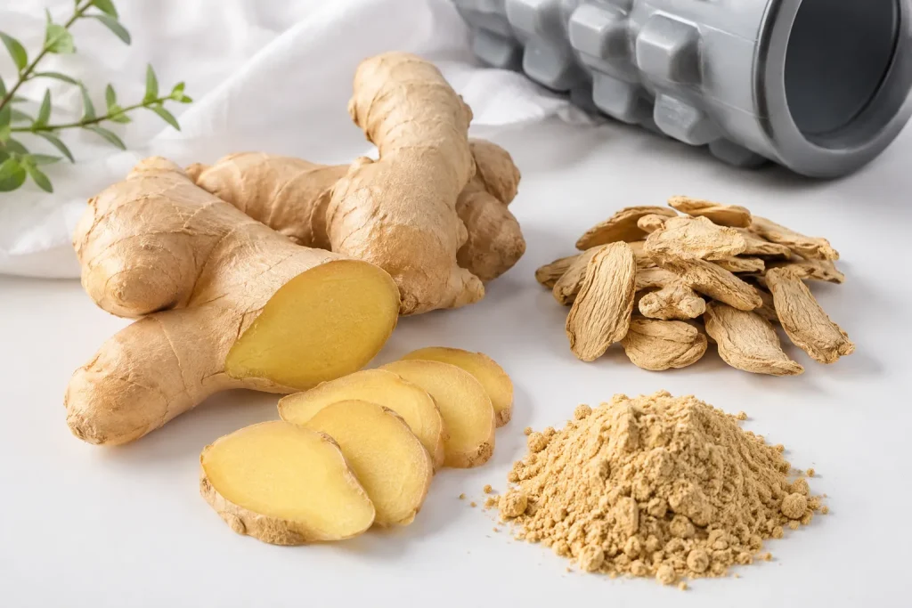 ginger for muscle recovery