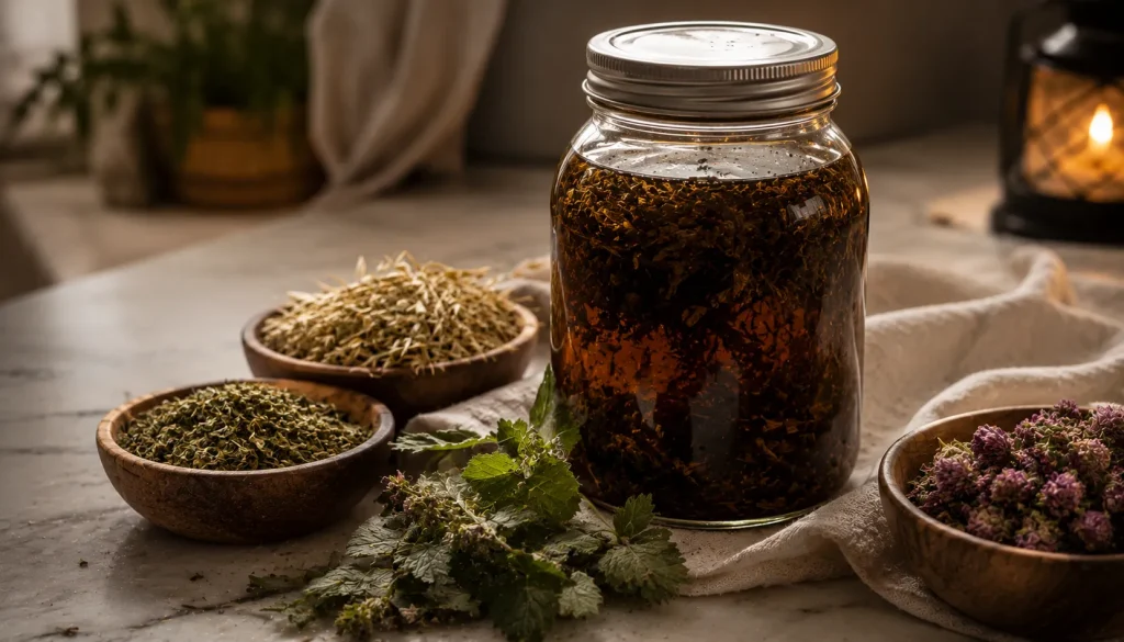 herbal infusion overnight