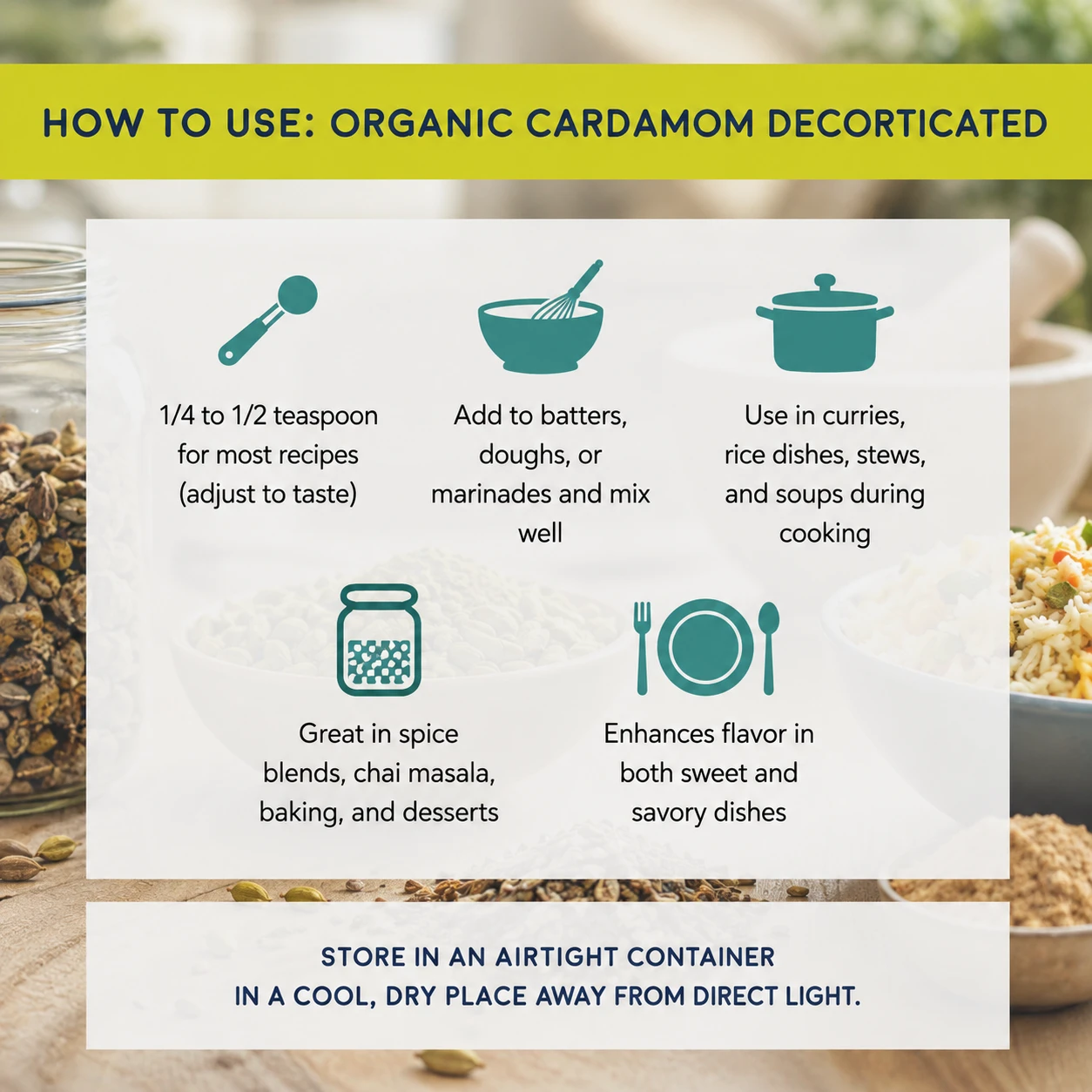 how to brew Cardamom tea