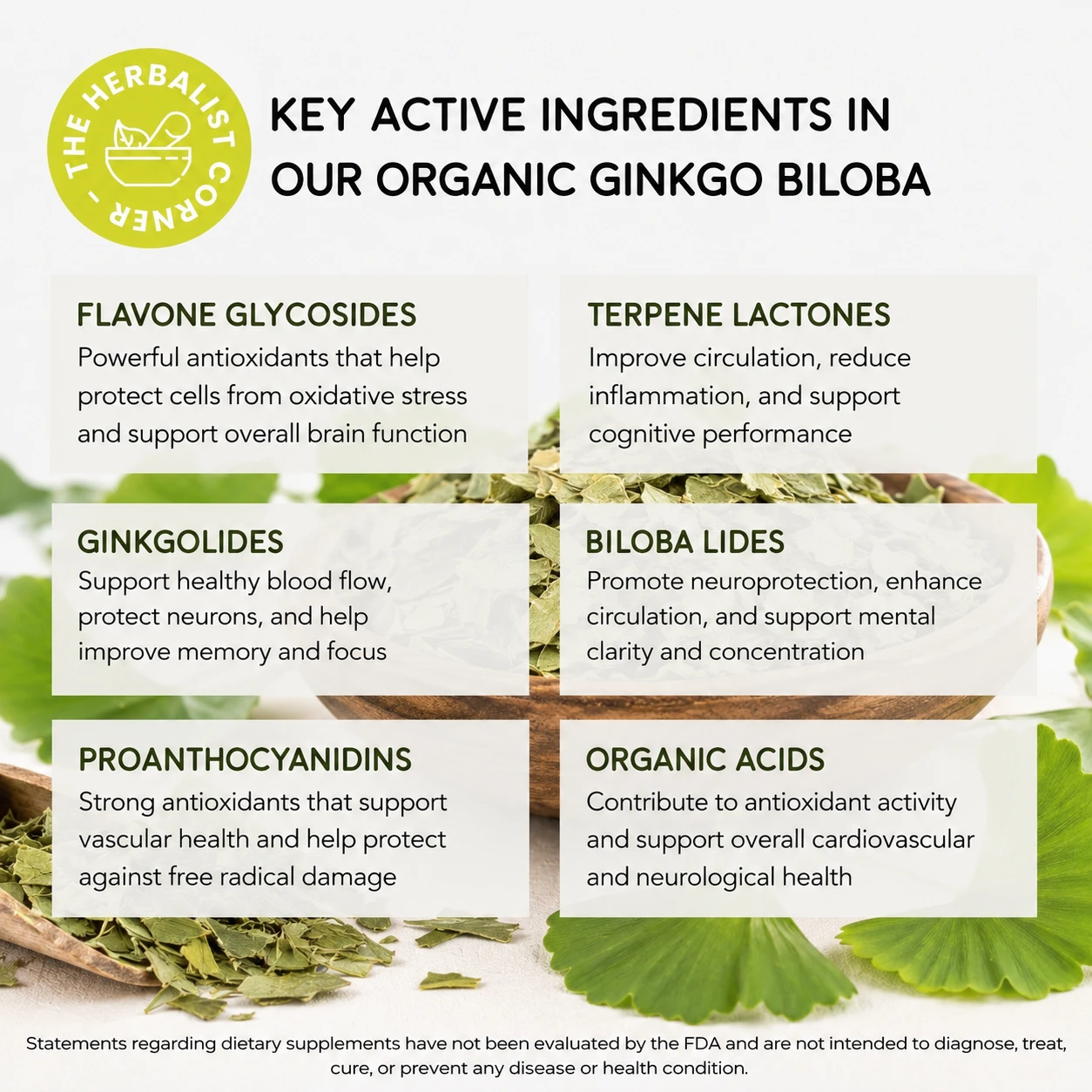 organic ginkgo biloba cs key ingredients