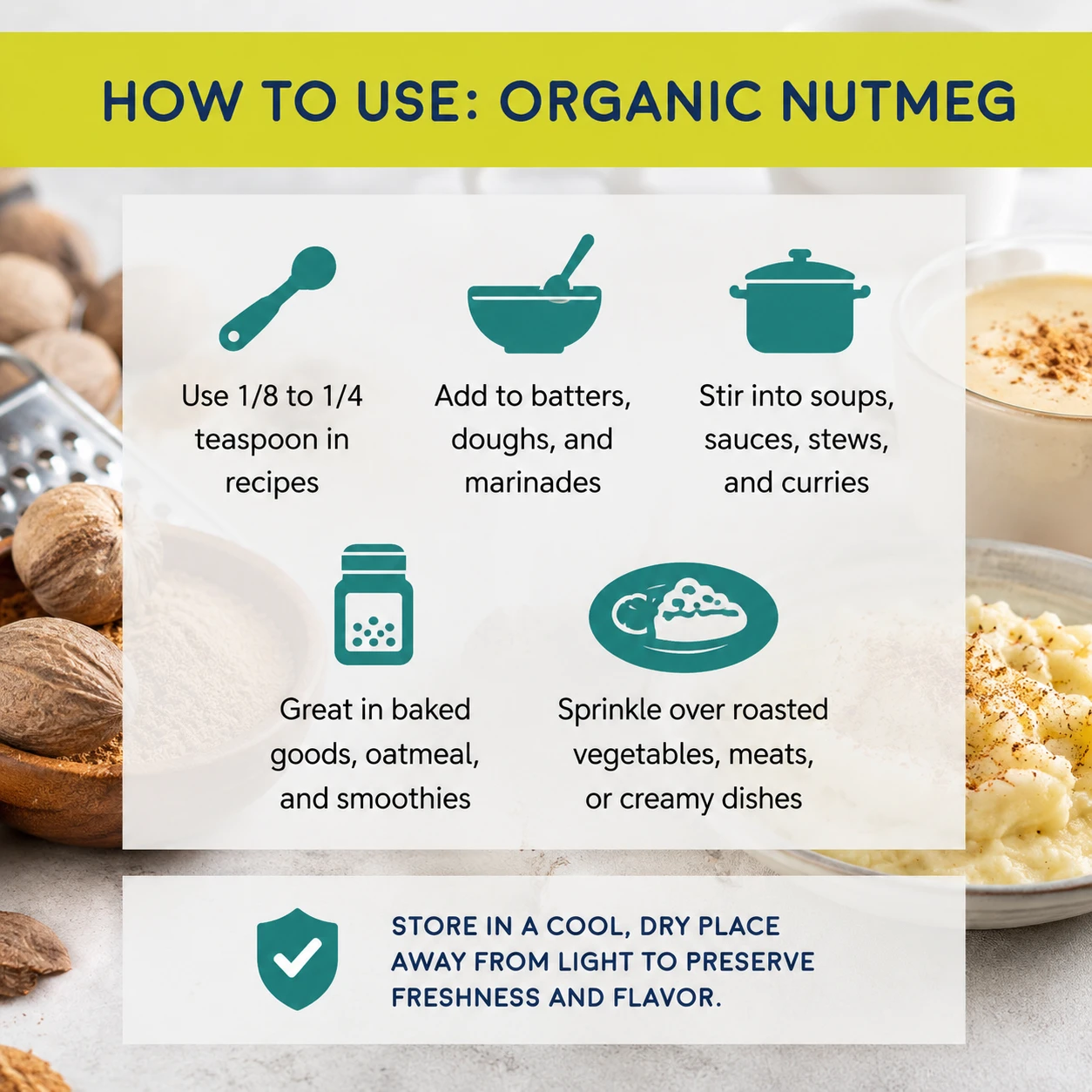 how to brew Nutmeg tea
