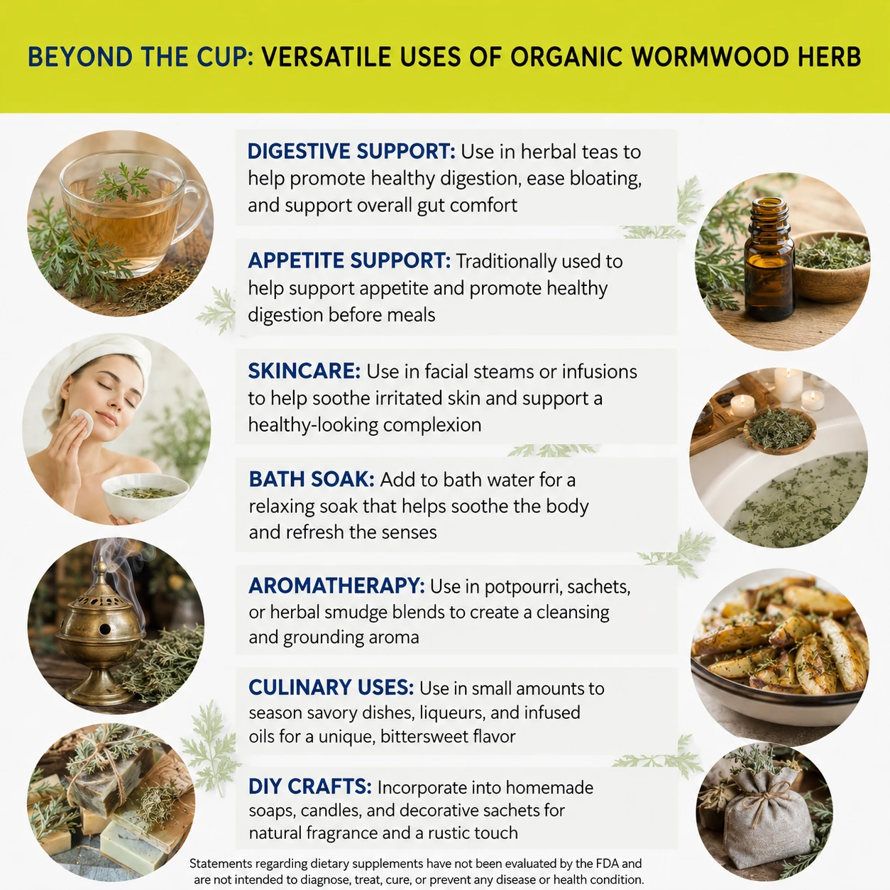 organic wormwood herb cs versatile uses
