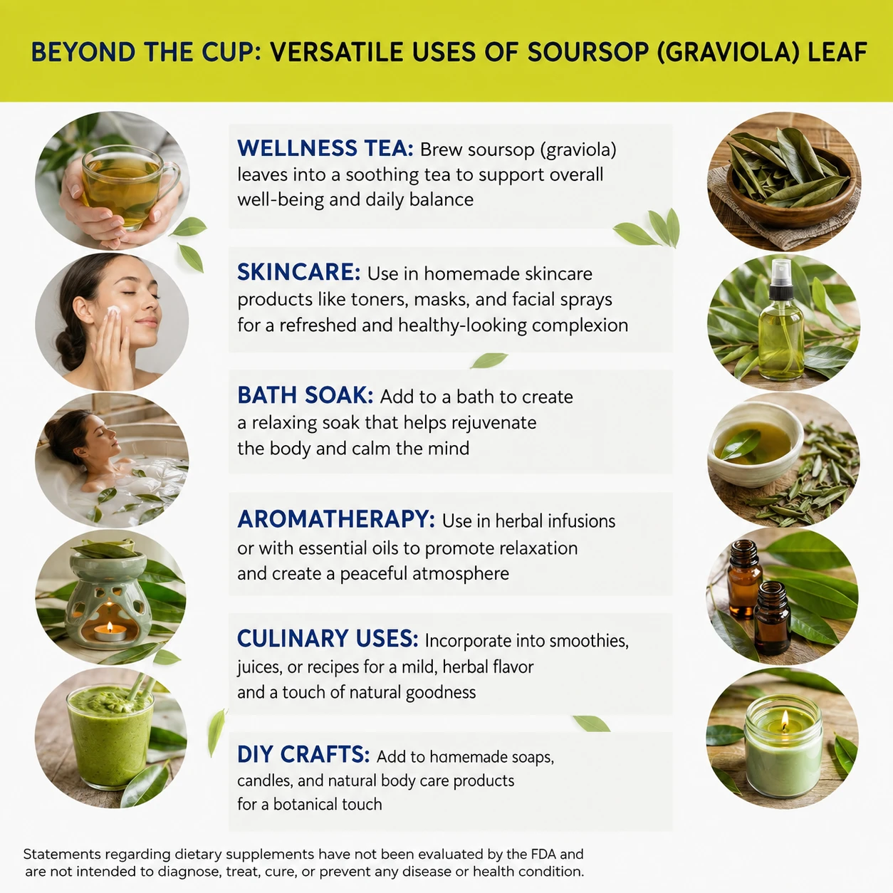 soursop leaves versatile uses