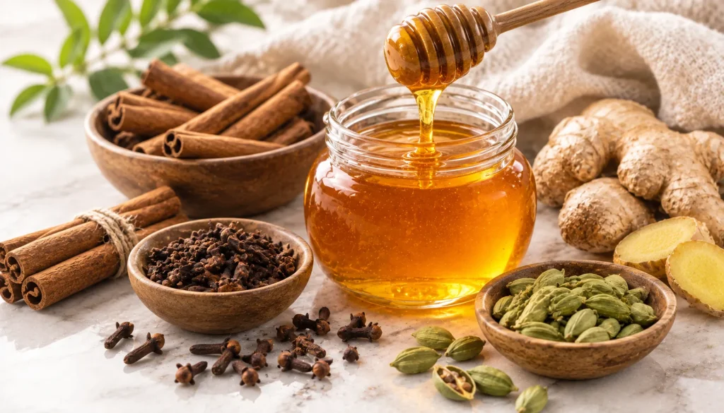 spiced honey recipe