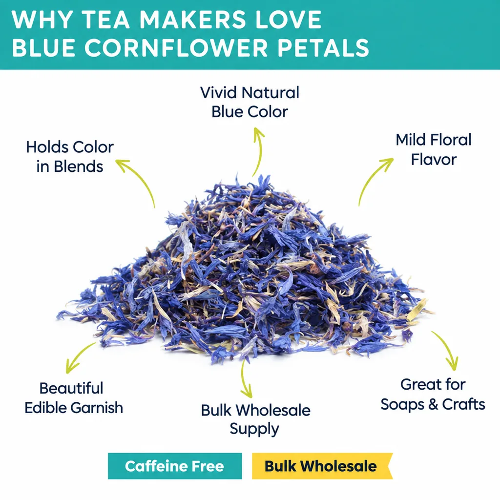 blue cornflower petals benefits