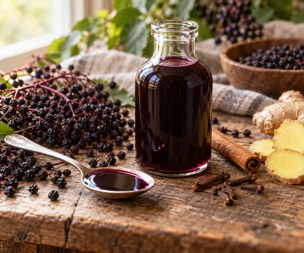 elderberry syrup recipe