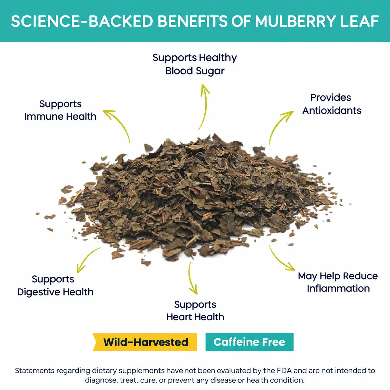 mulberry leaf wild harvested benefits