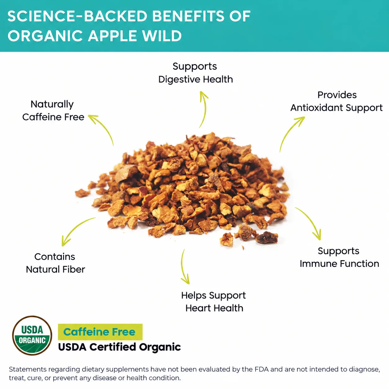 organic apple wild benefits