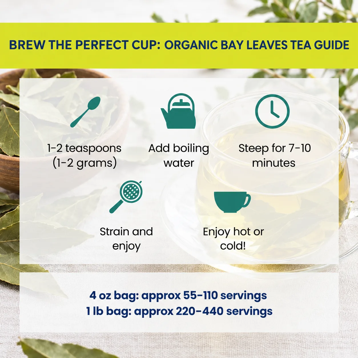 how to brew Bay Leaves tea