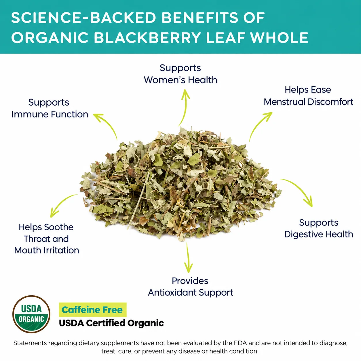 organic blackberry leaf whole benefits