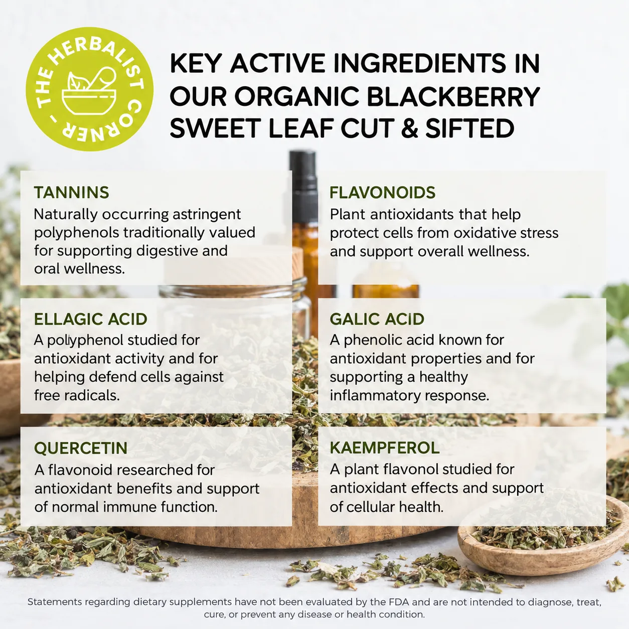 organic blackberry sweet key ingredients