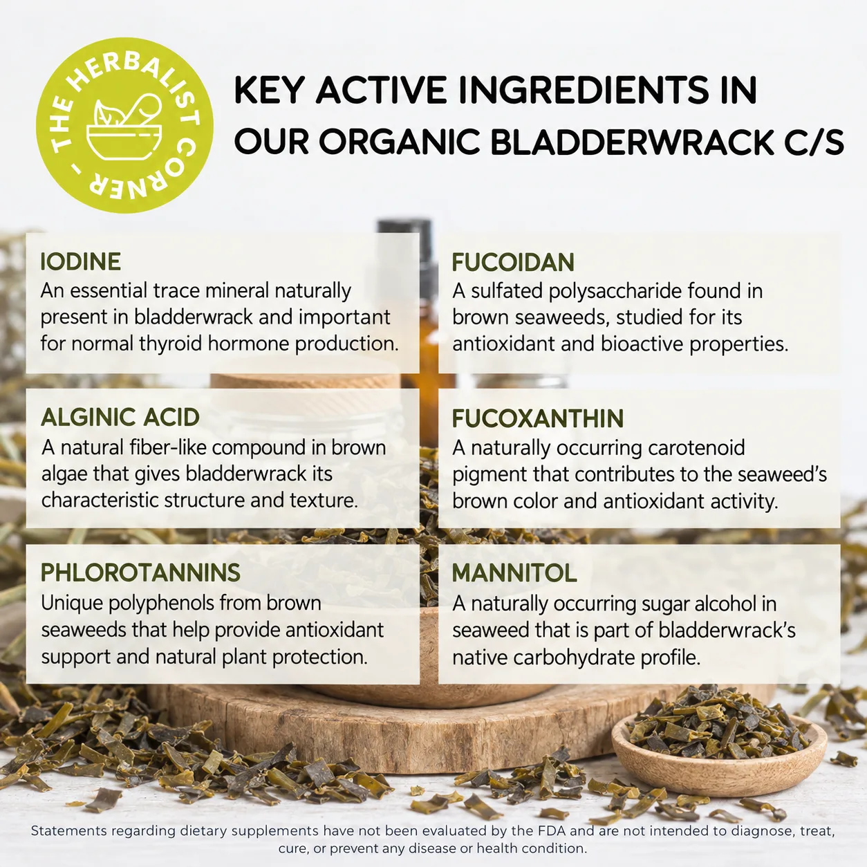 organic bladderwrack c/s key ingredients