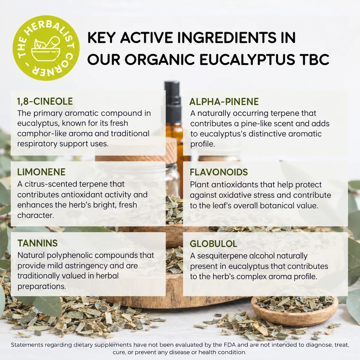 organic eucalyptus tbc key ingredients