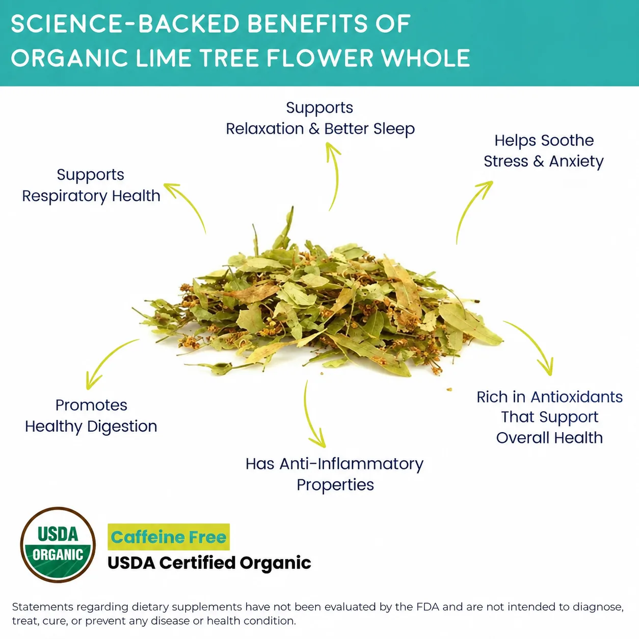 organic lime tree flower benefits