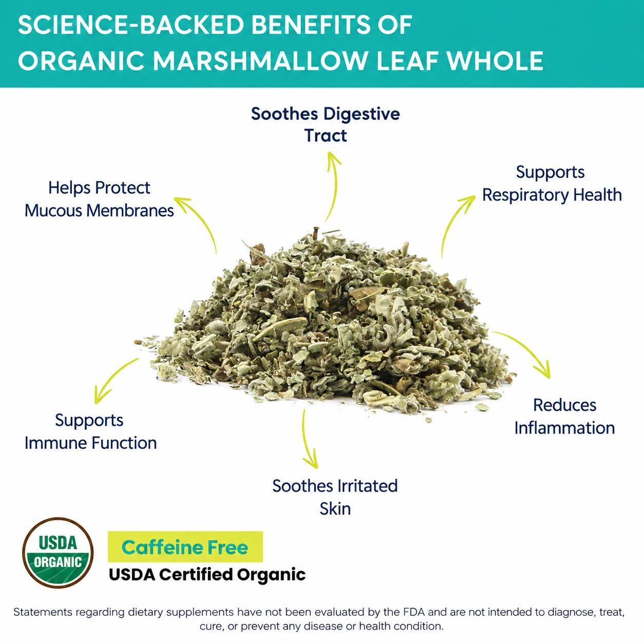 organic marshmallow leaf whole benefits