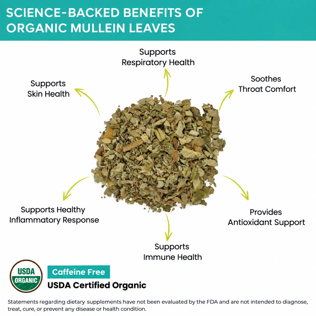 organic mullein leaves cut and sifted benefits