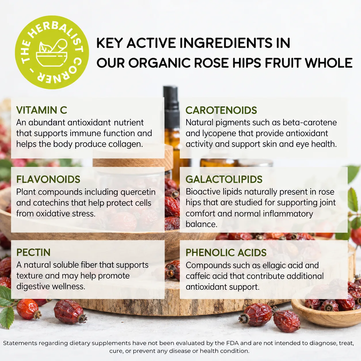 organic rose hips fruit key ingredients