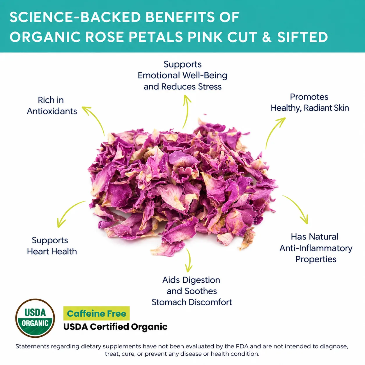 organic rose petals pink benefits