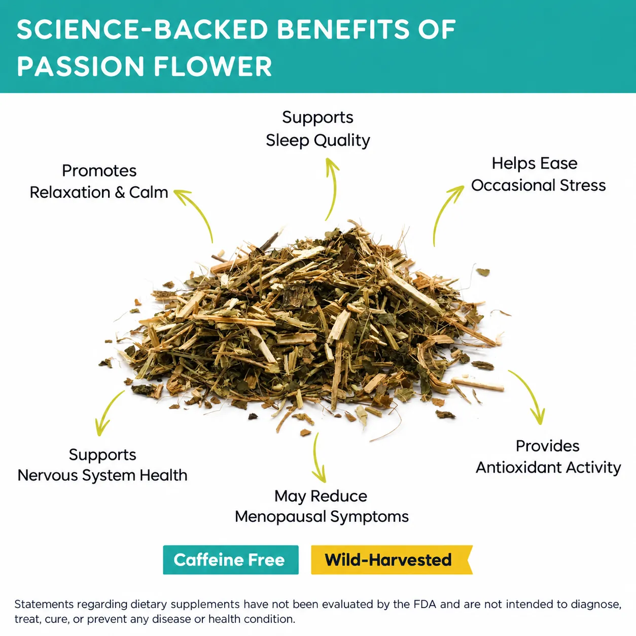 passion flower wild harvested benefits